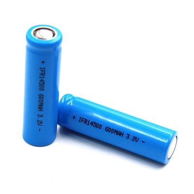 LiFePO4 battery IFR14500 600mAh 3.2V