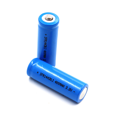 尖った14430 400mAh/14430 500mAh 3.2V リン酸鉄リチウム電池