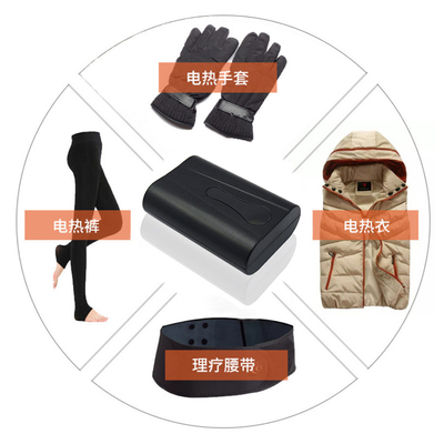 Batterie 7,4 V 2600 & 3400 & 3000 & 2200 mAh mit DC3,5 * 1,35 für beheizte Handschuhe und Gürtel