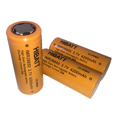 IMR26650 4200mAh 3.7V 25A Lithium Batterie