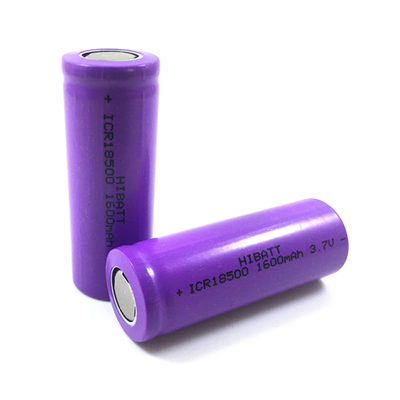 Li-ion battery 18500 1600mAh 3.7V